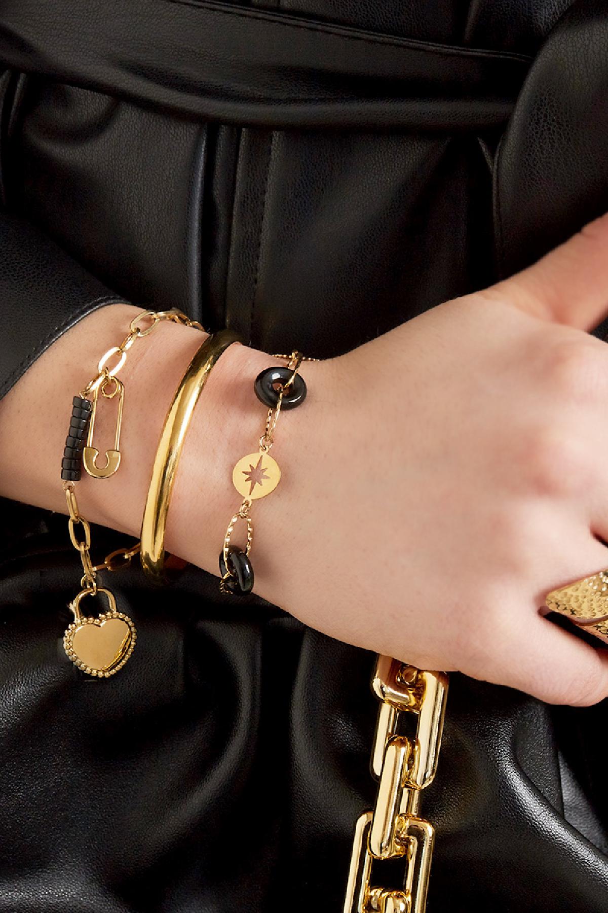 Pulsera Shiny Night Verde Acero inoxidable